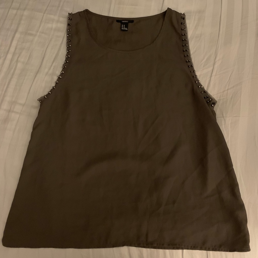 Studded Chiffon Shirt